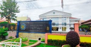 epan gedung UMSU yang merupakan kampus terbaik di Medan