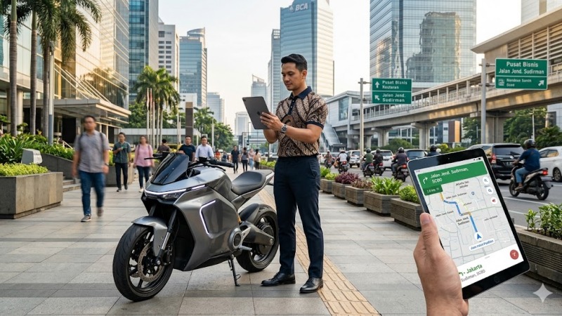 Perubahan gaya hidup yang membuat motor listrik Indonesia semakin diminati.