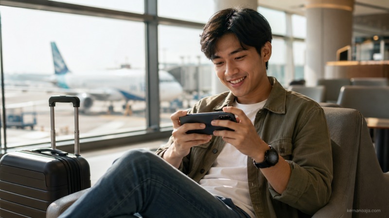 Tips aman top up diamond game saat traveling menggunakan jaringan seluler pribadi